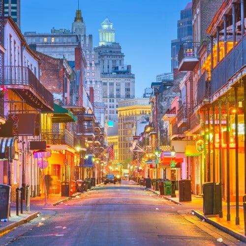Louisiana bourbon street
